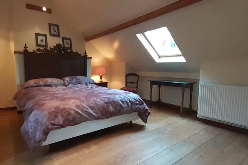 Private Farmhouse For Six In The Countryside Saint-Pierre-sur-Orthe ภายนอก รูปภาพ