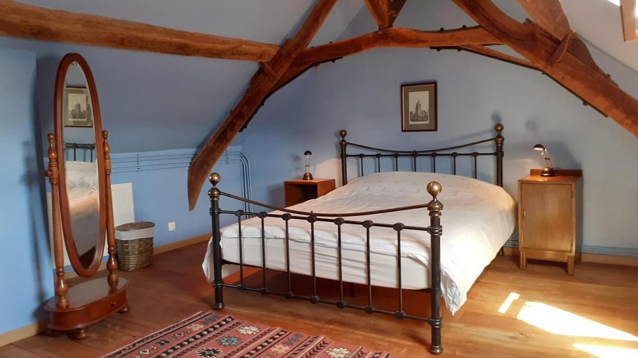 Private Farmhouse For Six In The Countryside Saint-Pierre-sur-Orthe ภายนอก รูปภาพ