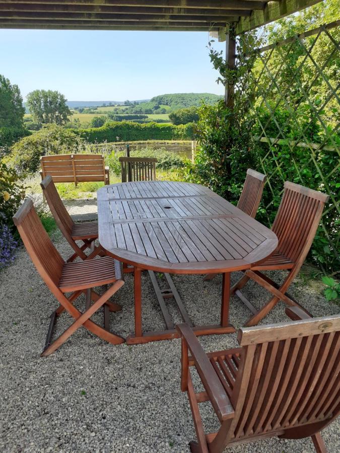 Private Farmhouse For Six In The Countryside Saint-Pierre-sur-Orthe ภายนอก รูปภาพ